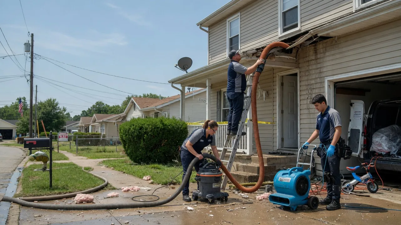 Water Damage Restoration in Girard, KS near me